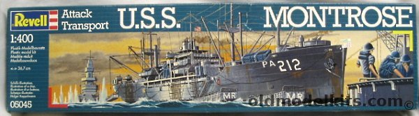 Revell 1/400 Attack Transport USS Montrose PA212 (USS Randall), 05045 plastic model kit